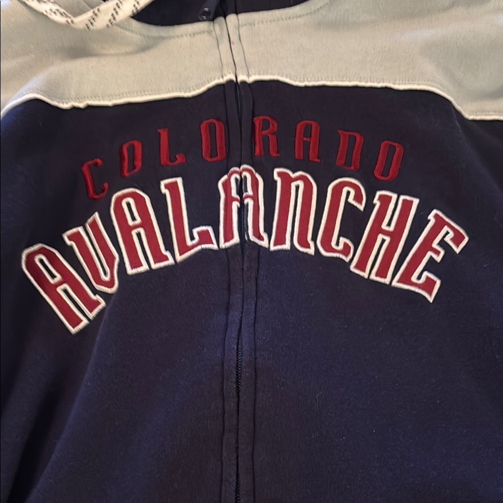 SWEET COLORADO AVALANCHE zip up hoodie by Reebok